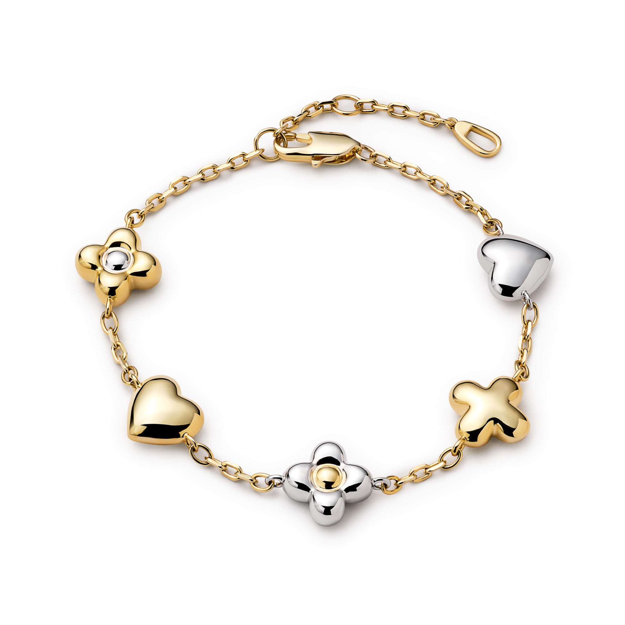Ana Luisa Charm Bracelets for Women - 14K Gold Plated & Silver Plated