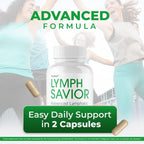 (2 Pack) Lymph Savior - Official Lymph Savior Capsules Advanced Formula with All Natural Ingredients, LymphSavior Pills for Wellness & Overall Health Support Reviews, 120 Capsules for 2 Months