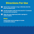 In The Swim Super Pool Tile and Vinyl Cleaner - Oil and Grime Remover - Alkaline Based - 1 Quart