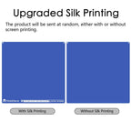 HzdaDeve Upgraded Cool Plate for X-Maker Joy Low Temperature Cold Build Plate 128X128MM Double Sided Smooth Board Sheet Bed PEI Platform for AOSEED3D Printer (No Heating/No Glue)