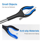 Grabber Reacher Tool 2-Pack, 32" Foldable Reacher Grabber Pickup Tool with 90° Rotating Jaw & Magnet, Trash Picker Upper Grabber, Lightweight Grabbers for Seniors Heavy Duty