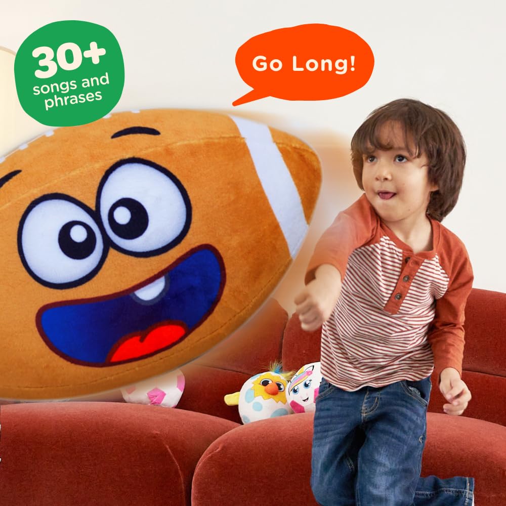 Move2Play, Hilariously Interactive Toy with Music & Sound Effects | Birthday Gift for Boy & Girl | Ball for Toddler & Baby | Indoor/Outdoor | 1, 2, 3+ Year Old