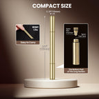 CHOICEDC Vintage Lighter, Cool Trench Lighter, Unique Slim Kerosene Lighters Fluid Refillable, Antique Brass Pipe Lighters with Spare Oil Tank and Flint Chamber, Novelty Gifts for Men Women, No Fuel