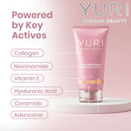 YURI BEAUTY Collagen Night Wrapping Mask, Collagen Overnight Glass Skin Peel Off Face Mask, Elasticity & Hydration Care, Restored Balance & Ongoing Renewal, All Skin Types Skincare (2.53 fl.oz)