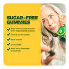 Nutrops Sugar-Free Lions Mane Mushroom Gummies for Adults, Functional Nootropics, Herbal Brain Supplement for Energy, Brain Health, Cognitive, Memory & Focus, Reishi, Chaga, Cordyceps - 28 Day Supply