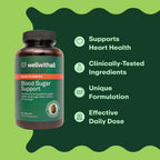 WellWithAll Glucose Metabolism & Wellness Supplement with Berberine | Supports Energy Balance & Healthy Weight | Natural Metabolic Health Formula – 60 Tablets
