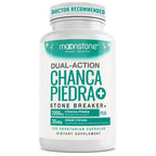 Chanca Piedra Stone Breaker, Advanced Formula Natural Dissolver, Kidney Cleanse Supplement, Urinary Tract Detox, Flush Impurities, Clear System, Sugar Free, 30 Day Supply (120 Vegan Capsules)