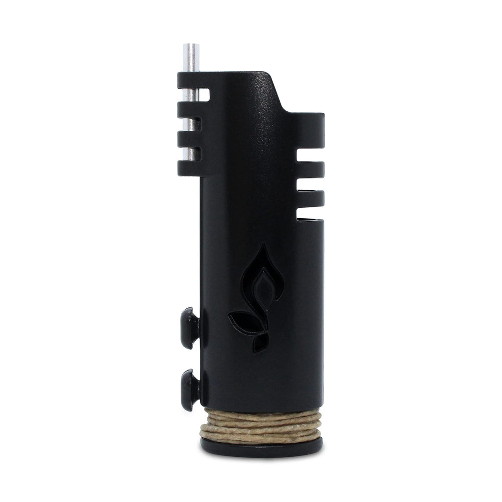 Hemp Wick Bundle Pack: 200 FT Beeline Roll + 1 Hemplights Wick Lighter (Black)