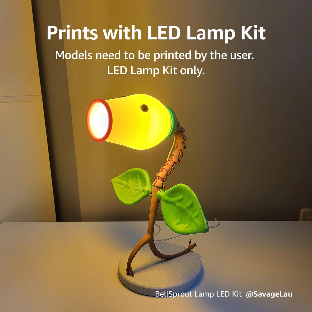 Bambu Lab A1 mini 3D Printer + LED Lamp Kit, Ready-to-Use for Beginners