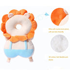 Baby Walker Head Protector Toddler Adjustable Baby Head Protection Backpack Wear Safety Pad (Star Elephant)
