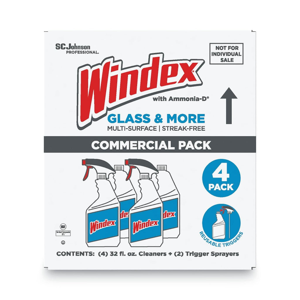 SC Johnson Professional Windex Glass & More 32oz Refill