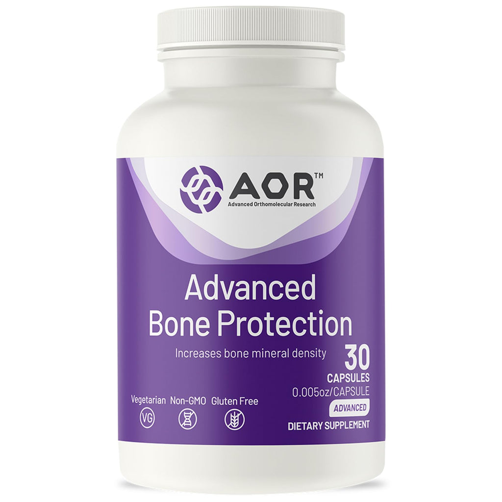 AOR Advanced Bone Protection 40mg MBP – 30 Vegetarian Capsules, 30-Day Supply for Bone Mineral Density & Collagen Formation, Daily Nutritional Support