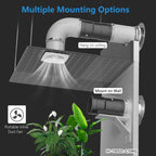 Hon&Guan 4 Inch Inline Duct Fan with Upgrade Controller - 130 CFM Airflow with 6W Ultra-Low Power and Low Noise