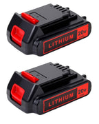 BATWAYPRO 20V 4.0Ah Battery for Black and Decker Lithium-Max Tools, High-Capacity Replacement Lithium-Ion Battery, 2-Pack, Compatible with LBXR20 LBXR2020 LBX20 LBXR2520 LB2X4020 LB2XR20