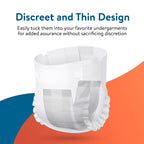 Inspire Incontinence Booster Pads Super Absorbent Absorbs Over 5 Cups | Liner Women and Men | Inserts for Adult Diapers Overnight 22 Count