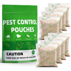 KPNKKWY Pest Control, Rodent Repellent Pouches, Mouse Repellant Indoor, Mice Peppermint to Repel Rat, Ant, Roach, Mosquito & Moth, RV Mouse Deterrent, Keep Mouse Away