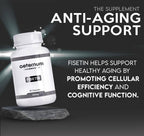 aeternum Premium Quality Fisetin 500mg 60 Capsules