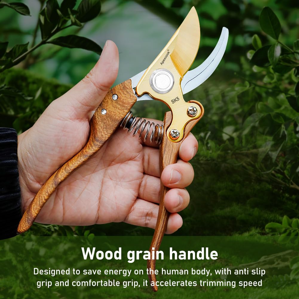 Garden Shears Handheld PruningShears for Heavy DutyErgonomic GardeningTools
