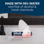 Cottonelle Fragrance Free Flushable Wet Wipes, Adult Wet Wipes, 2 Flip-Top Packs, 42 Wipes Per Pack