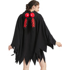 Unisex Mothman Costume Mothman Cosplay Hooded Christmas Costumes Party Cape