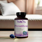 150mg Pterostilbene Supplement - Once Daily Antioxidant Supplement for Healthy Aging Immune Heart Skin and Brain Support - Naturally Derived Non-GMO & Made in the USA (180 Servings)