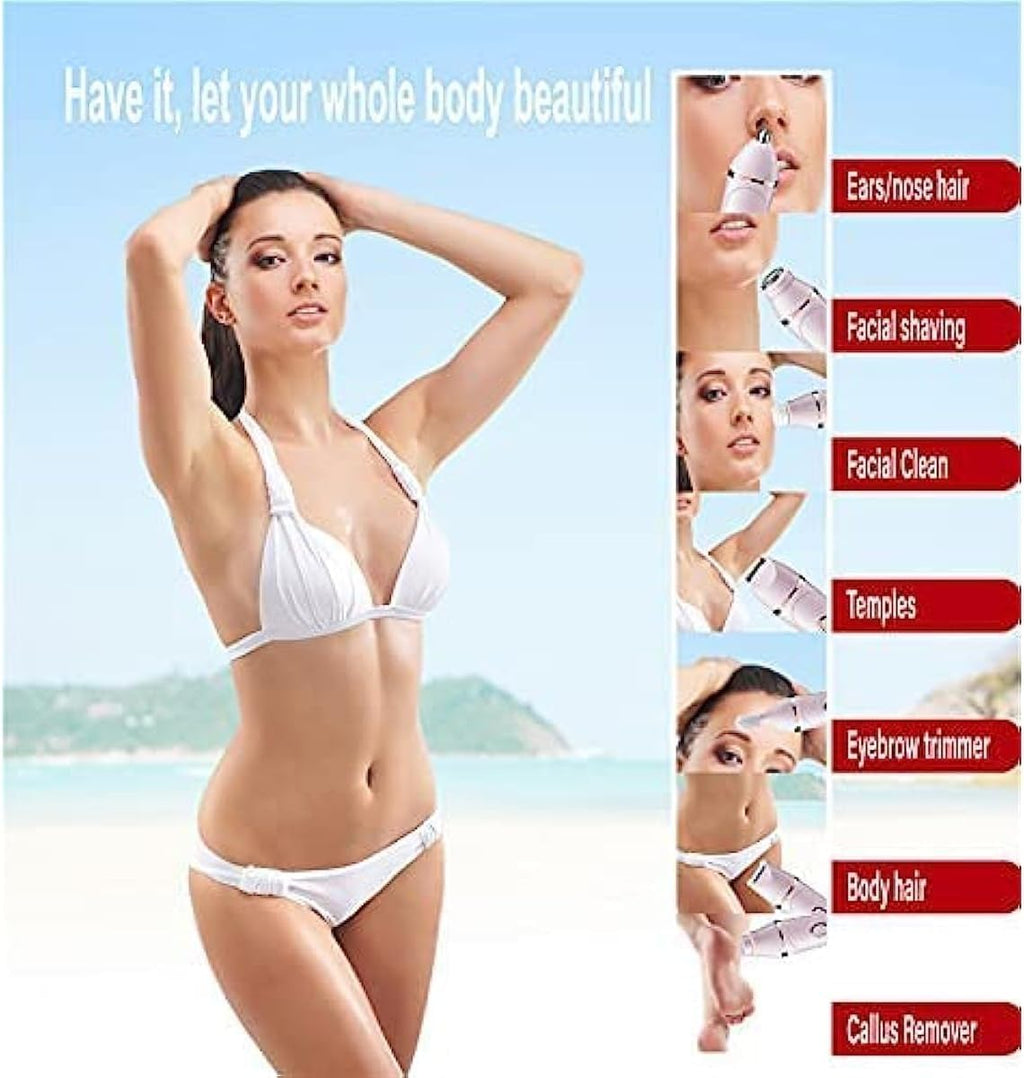 Pluxy Hair Removal for Face, Pluxy Hair Removal, Pluxy Epil Pro 3.0 Women Face Epilator,7 in 1 Pluxy Hair Removal