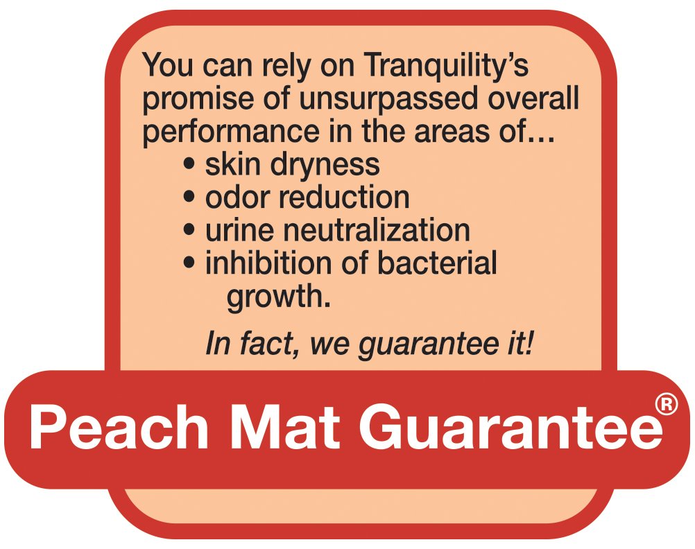 Tranquility Premium OverNight Disposable Absorbent Underwear (64 Count) - L, 44-54 in. Waist - Maximum Absorbency, All-Night Sleep, Breathable Comfort, 64 Adult Diapers