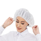 ZMDREAM Hair Nets Disposable Bouffant Cap for Food Service Beauty Latex Free 24-inch Case of 1000 White LZ0300B