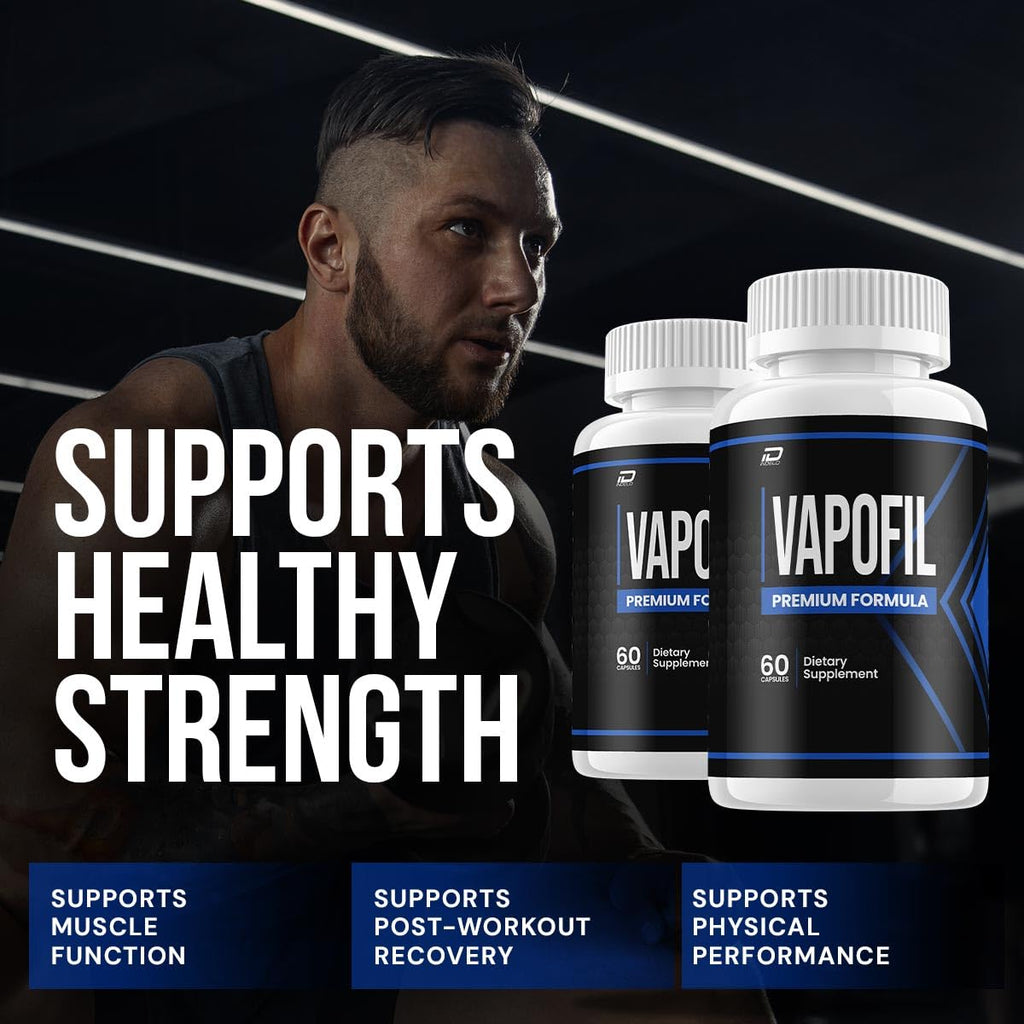 (3 Pack) Vapofil Capsule – Vapofil Pills Natural Ingredients Advanced Formula Health Support and Reviews, 180 Capsules