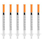 U-100 1ml/cc Disposable Syringe with 30Ga 5/16" (8mm) Needle,30 Pack Individual Wrapped,| Lab Supplies