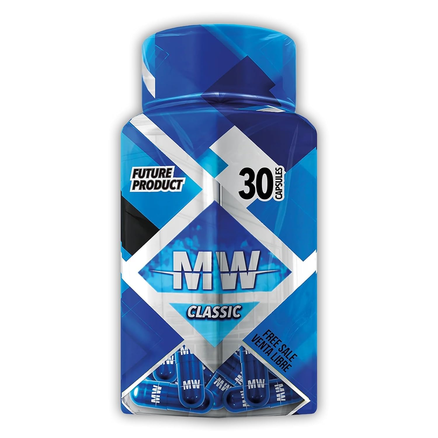 MW Classic Natural Wellness Supplement - 30 Capsules - Supports Digestive Comfort and Wellbeing - MW Pastillas