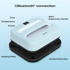 AST&T Heat Press 12"X10", Smart Heat Press Machine with Built-in Bluetooth for T-Shirts, Pillows, Tote Bags & More (Heat Press)
