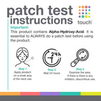 TOUCH Glycolic Acid Lotion for Keratosis Pilaris - KP Exfoliating Body Lotion Moisturizer - for AHA BHA Rough & Bumpy Skin- Gets Rid of Redness - 8 Fl Oz