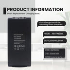 XBATR620SL XBATR625SL Battery Replacement for Shark Stratos IZ540H IZ562H