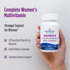 Nordic Naturals Women’s Multivitamin Extra Strength - Skin, Hair, Energy, & Bone Support - Immunity Supplement - 20 Essential Nutrients - 60 Tablets - 30 Servings