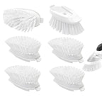 Brush Refills for OXO Dish Brush - 6 Pack Dish Brush Cleaning Soap Dispensing Head Replacement for Scrubber (White)