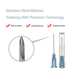 23 Gauge 1 Inch Needle,100 PCS Luer Lock Industrial Dispensing Accessories,Individually Wrapped