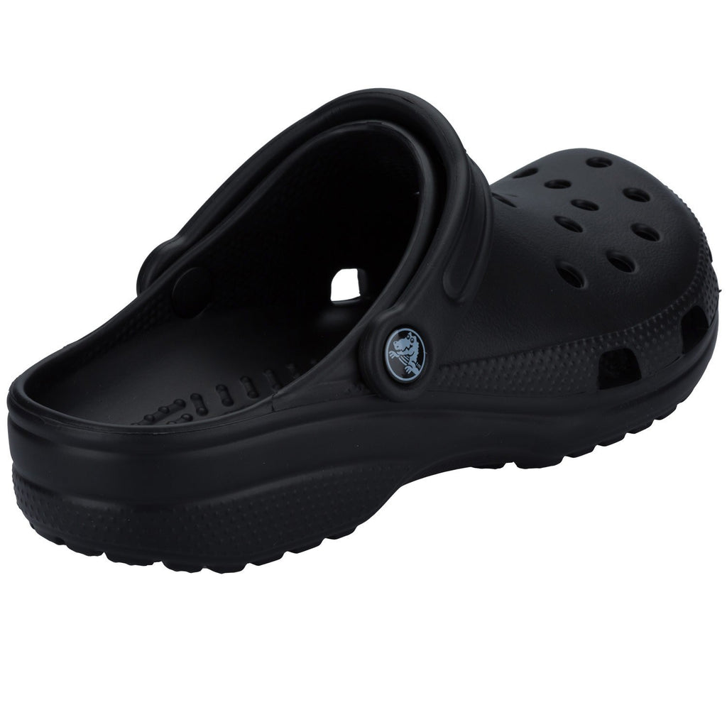 Crocs Unisex-Adult Classic Clog, Black, 9 Women/7 Men