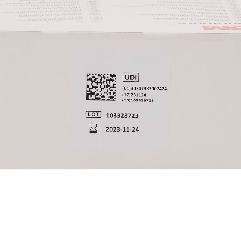 3M Durapore Medical Tape, Non-Sterile, Silk-Like Cloth, White, 1 in x 10 yds, 12 Rolls, 1 Pack