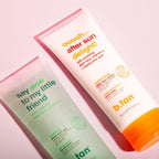 B.TAN After Sun Lotion | Ooooh Aftersun Delight - Aloe Vera & Hyaluronic Acid, Sun Burn Pure Skin Relief, Moisturizing, Soothing, Face & Body Cream, 16 Fl oz