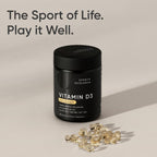 Sports Research® Vitamin D3 w/Coconut MCT Oil - High Potency Vitamin D3 5000iu (125mcg) Supplement for Immune & Bone Support - Seed Oil Free - Non-GMO - Gluten Free (360 Liquid Softgels)