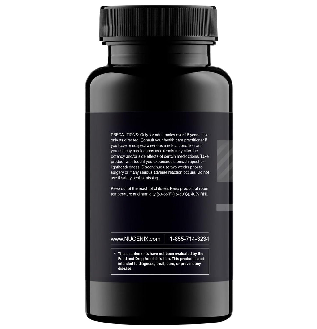 Nugenix Total-T, Free and Total Testosterone Booster Supplement for Men, 42 Count