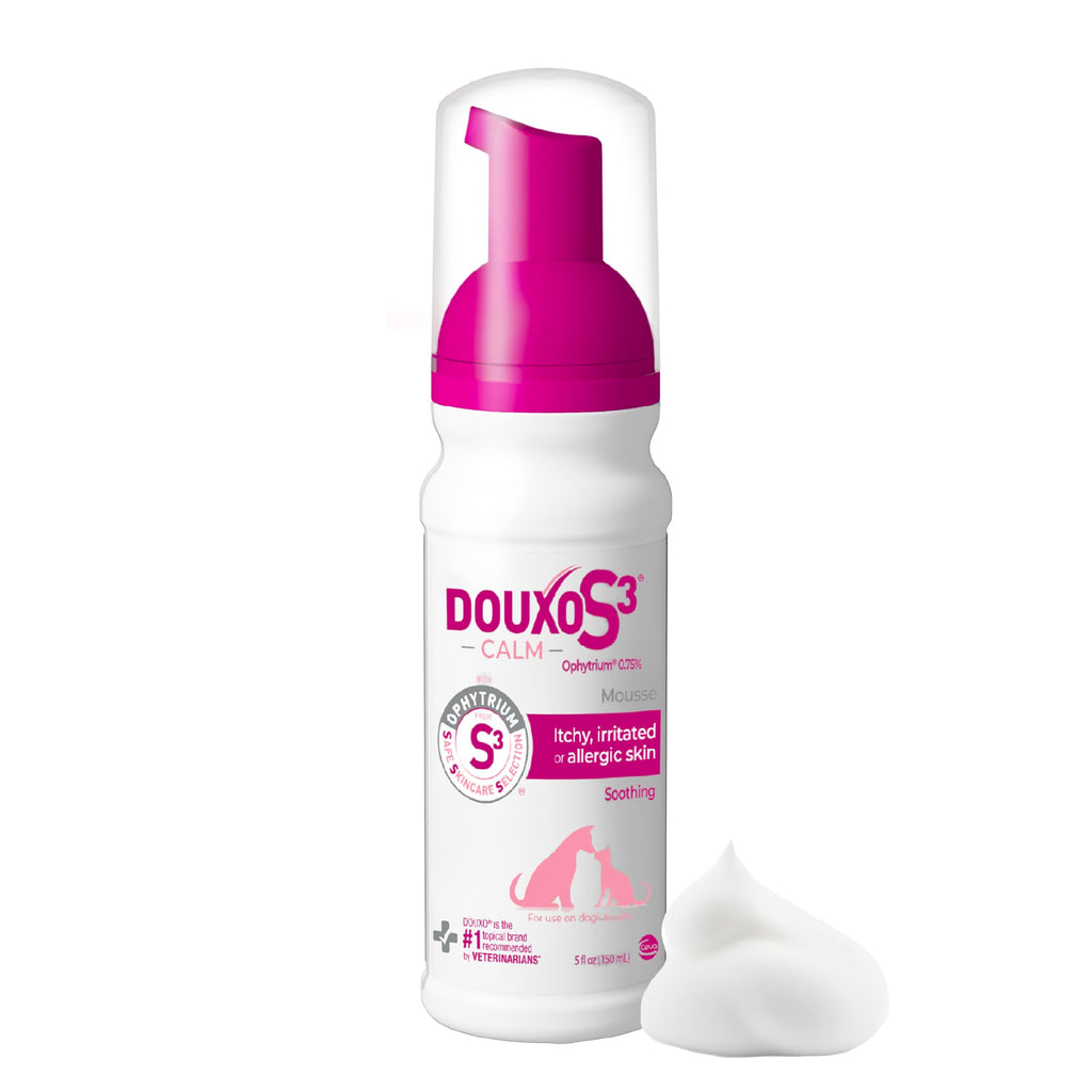 Douxo S3 Calm Itch Soothing Mousse for Dogs & Cats