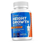 HighSpot Height Growth - Height Growth Maximizer - Calcium, Vitamin D3, B1, B2 - Grow Taller Supplement - Bone Growth Supplement - Made in USA (White)