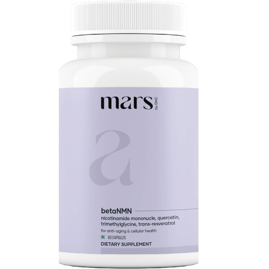 mars by GHC betaNMN Peptides, 60 Capsules Pack of 1