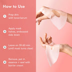 Rael Face Mask – Deep Hydration & Moisturizing Sheet Masks, Daily Skincare, Advanced PM Routine for Glowing Skin, Korean Skin Care (Collagen Salmon PDRN, 4 Count)
