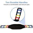 Transfer Sling, Transfer Belt for Elderly, Gait Belts for Seniors, Heavy Duty Patient Lift Belt, Mobility Standing and Lifting Aid for Disabled, Elderly, Injured- Safely Move from Bed and Wheelchair