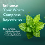 TearRestore EyeRelax Heated Eye Mask for Dry Eye & Stye Relief, Self-Heating Warm Compress with Moist Heat, Mint-Infused Steam Mask for Dry Eyes, Blepharitis Relief & Overnight Comfort (30 Count)