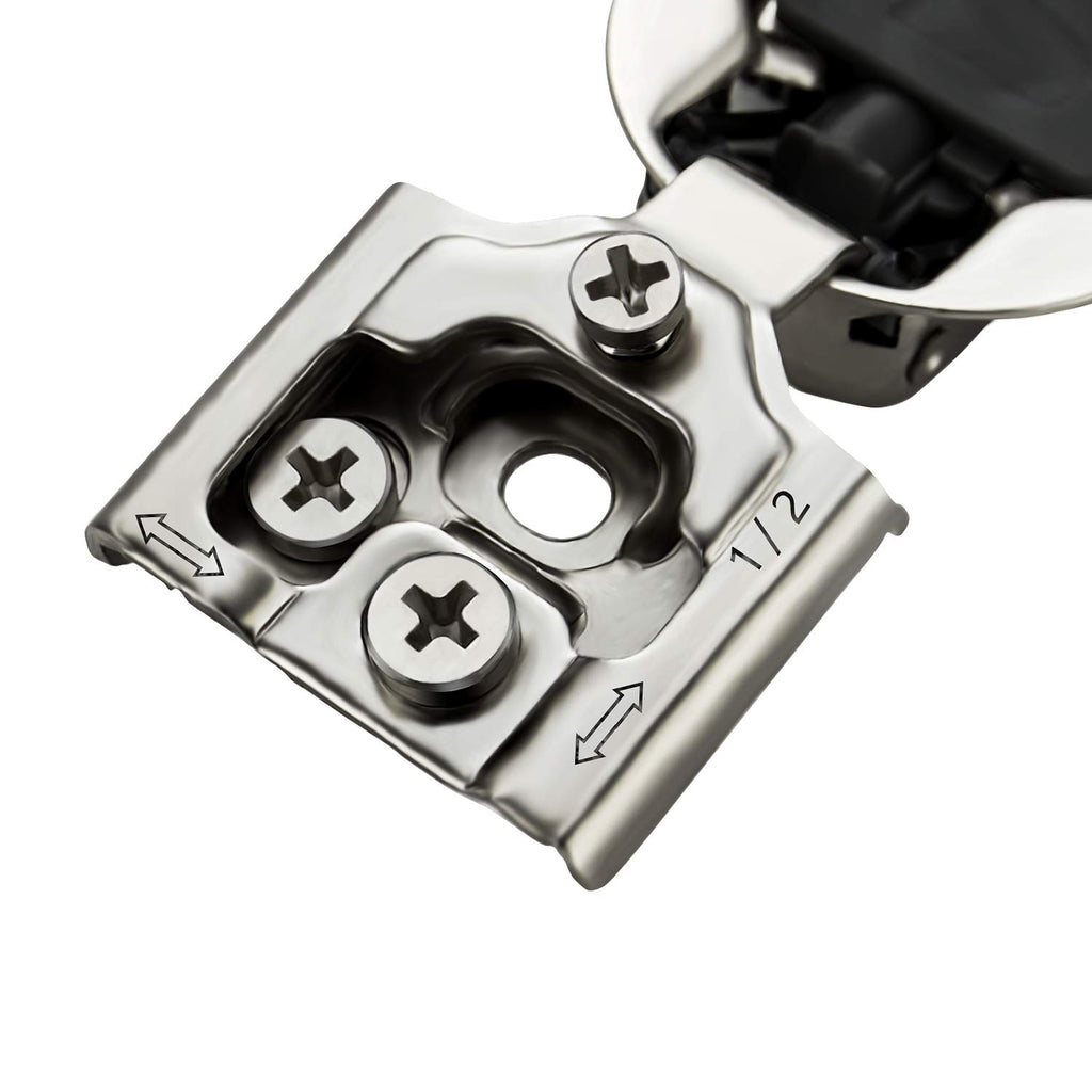 Ravinte 1/2 Inch Overlay Soft Close Hinge Kitchen Cabinet Hinges 50 Pack
