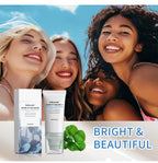 Centella Sunscreen SPF 50, Madagascar Water-Fit Face Sun Serum, Long-Lasting Protection and Defens UV for All Skin.(Blue) ﻿